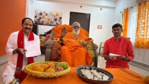 Sri Sri Sri Siddheswarananda Bharati Mahaswamiji—the Shankaracharya of Kutralam